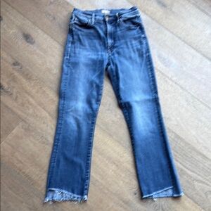 MOTHER - The insider crop step fray - Women's Jeans